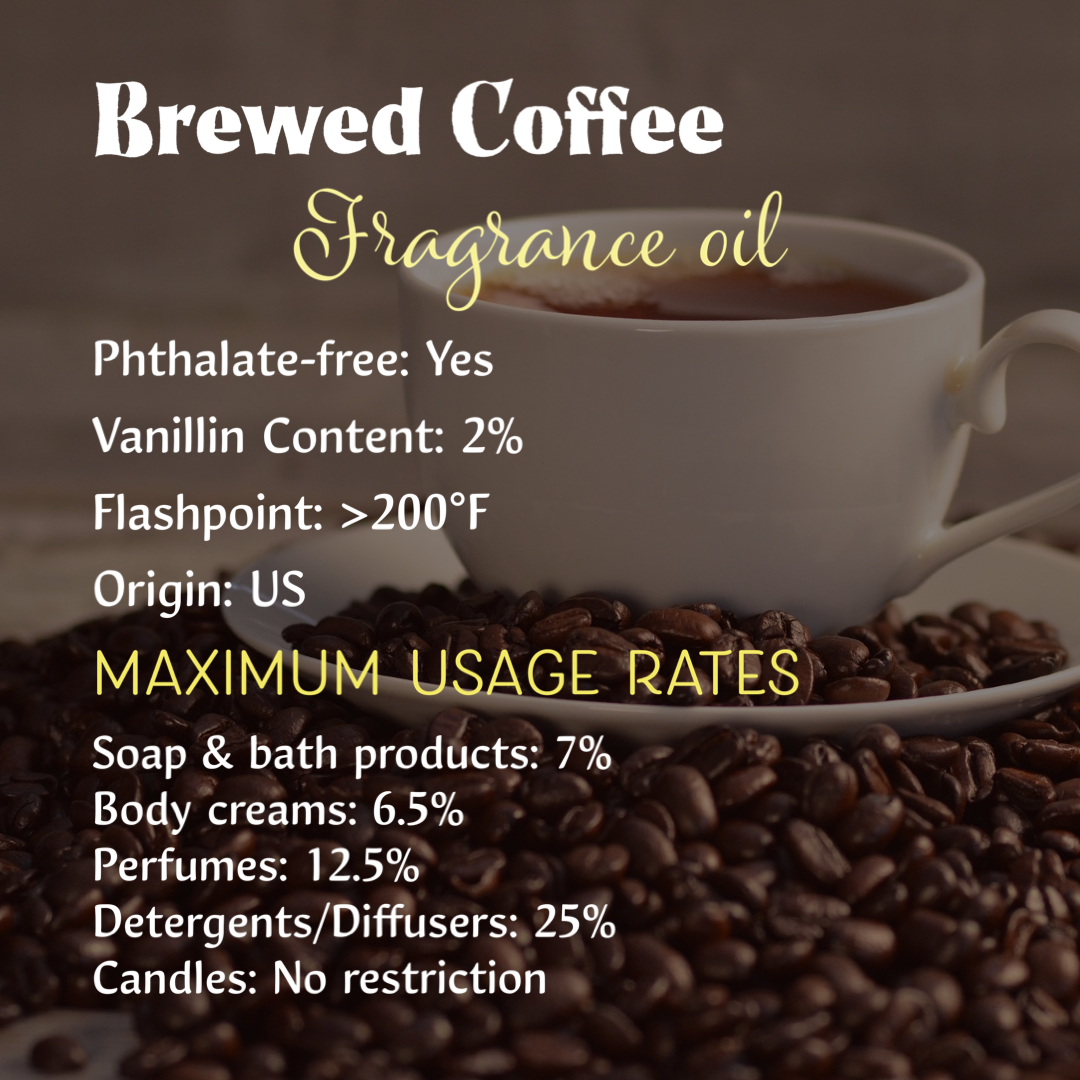Coffee Fragrance Oils for Soap and/or Candles (20g-50g) for Candles Soap and DIY Crafts