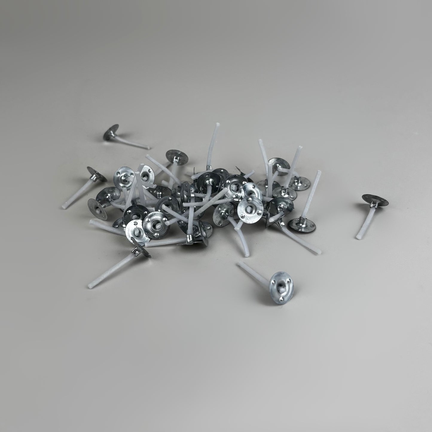 10pc / 50pc Aluminum Tealight Candle Containers | Tealight Wicks