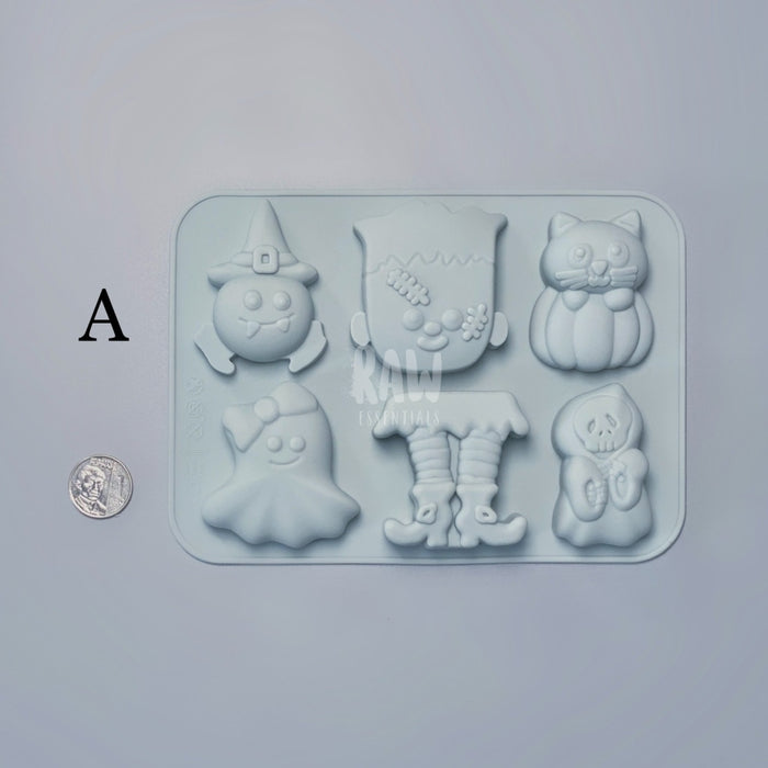 Halloween-Themed Silicone Mold A