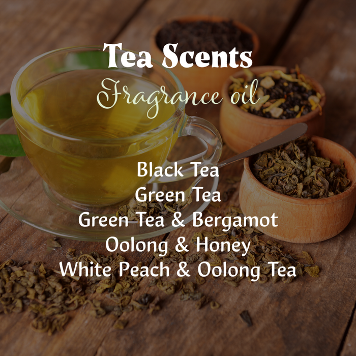 Tea Fragrance Oils for Soap and/or Candles (250g-16oz)