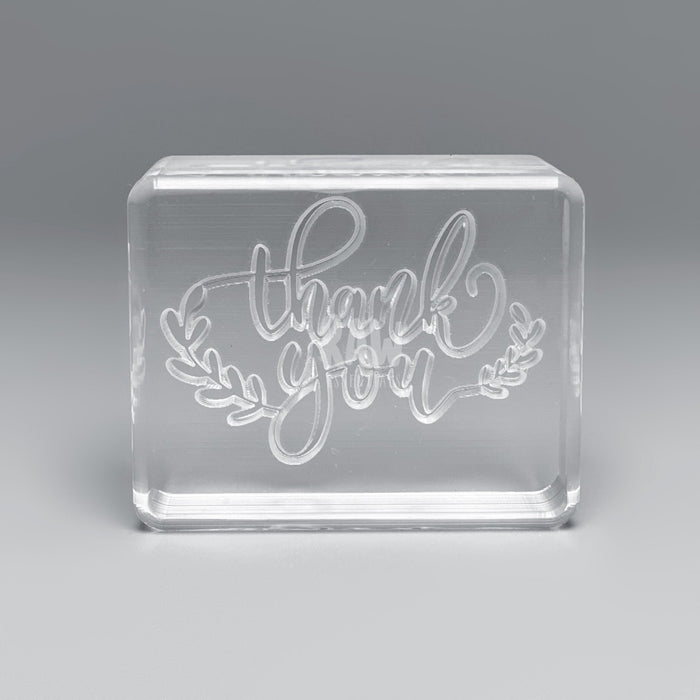 Soap Stamp - Thank You