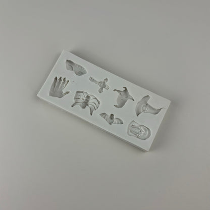 Christmas / Halloween Fondant Silicone Molds