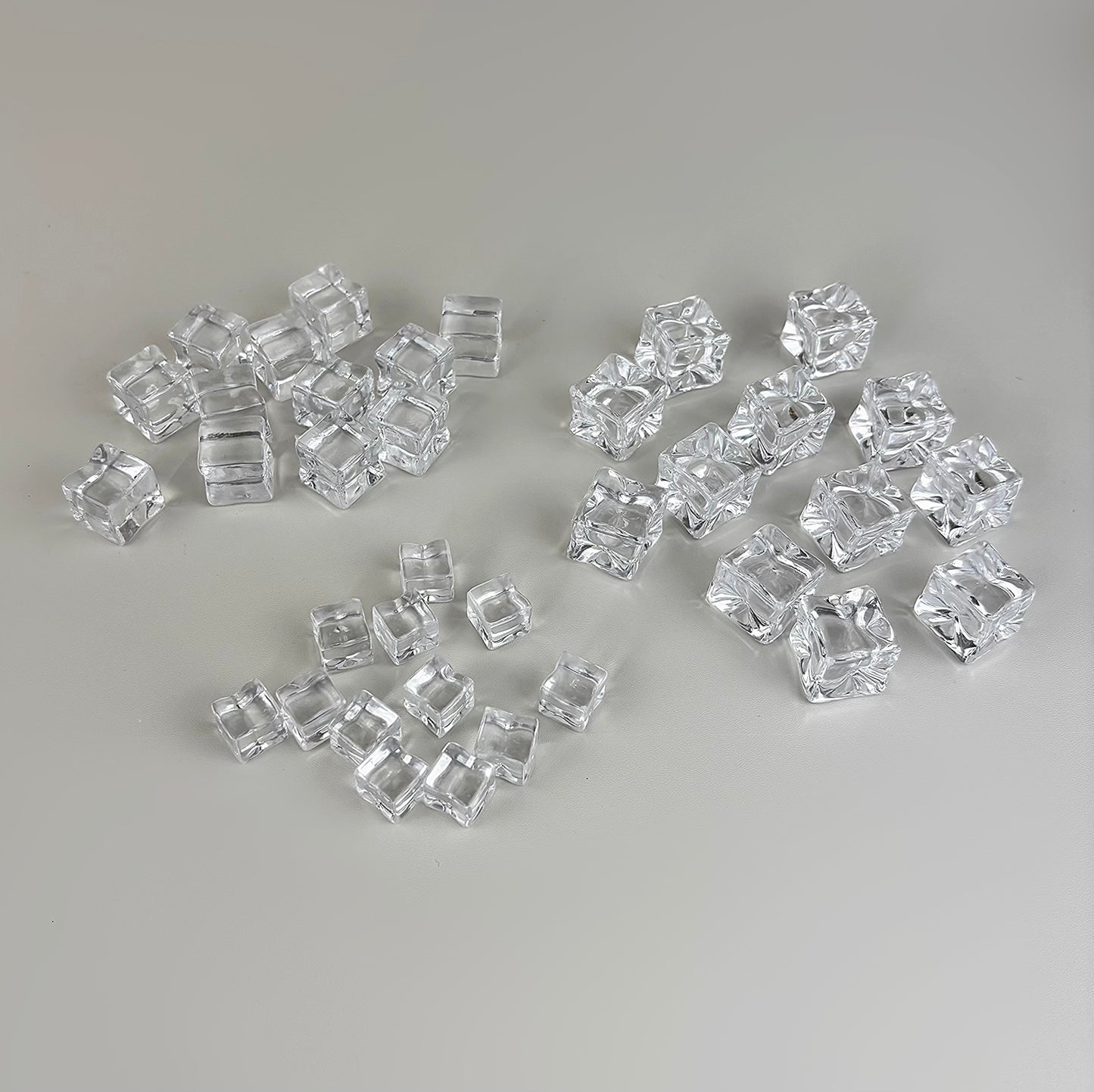 12pc Fake Ice Cube Topper - 12mm | 15mm | 18mm