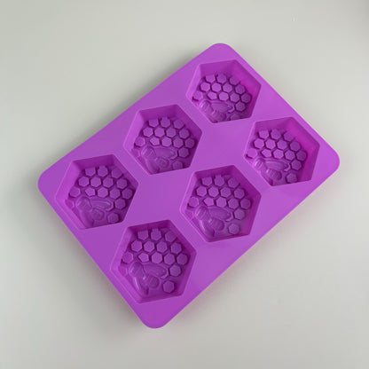Bee Honeycomb Silicone Molds Silicone Mold for DIY Candle and Soap Making