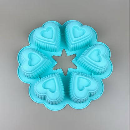 Heart Silicone Molds - assorted