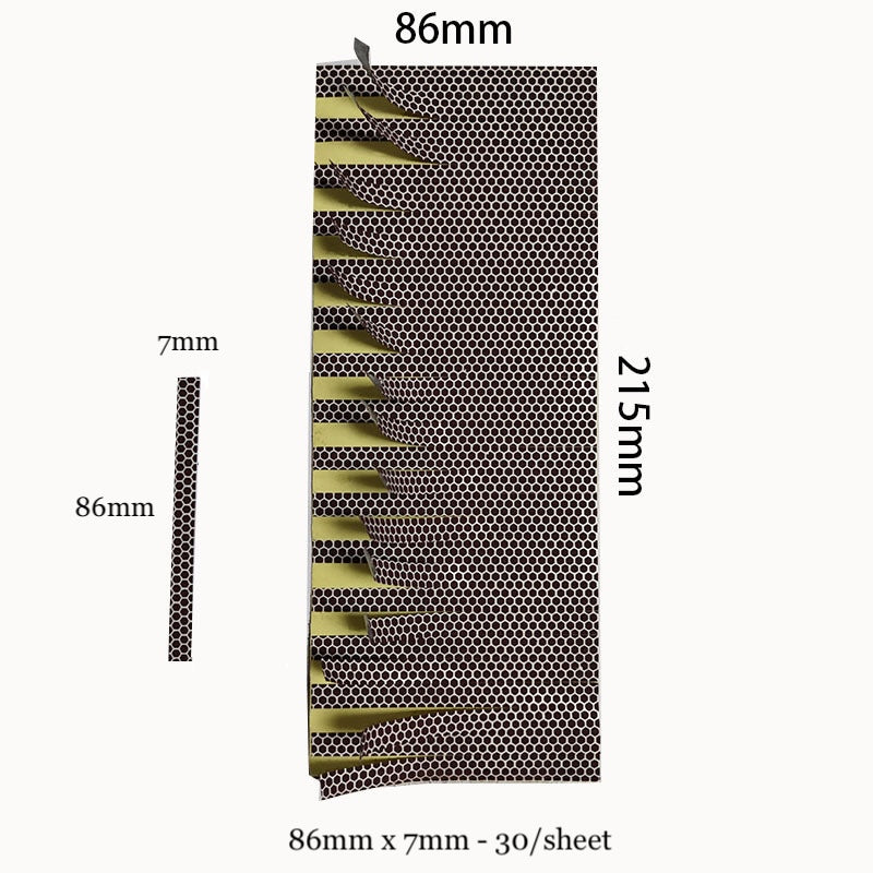 White Matchsticks | Matchstick Striker Self-Adhesive Sheet