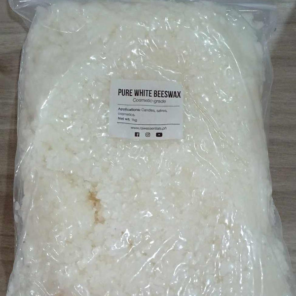 Pure White Beeswax Pellets/Block