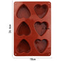 Heart Silicone Molds - assorted