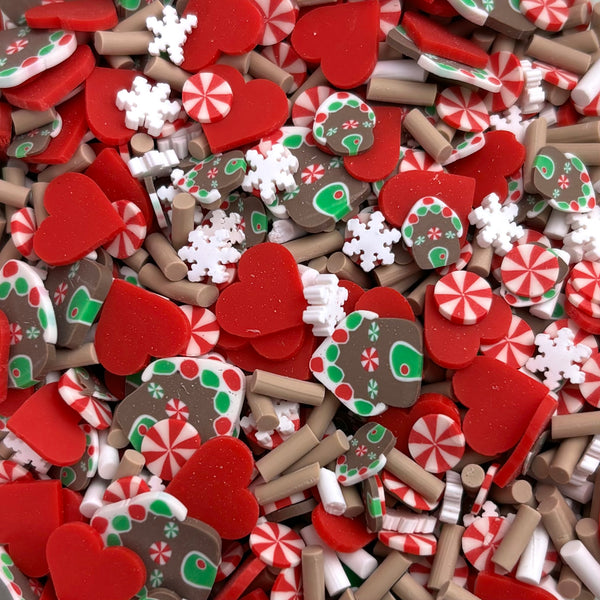 Christmas-themed Sprinkles for slime and other crafts