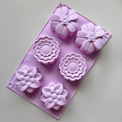 Floral Silicone Molds - Assorted