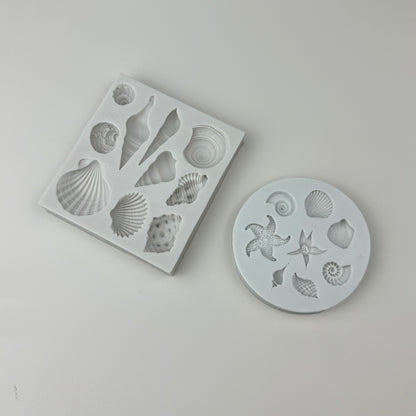 Sea-themed Silicone Mold - Shell | Starfish | Seahorse | etc