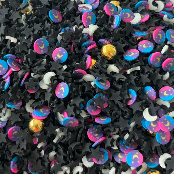 Halloween-themed Plastic Polymer Sprinkles