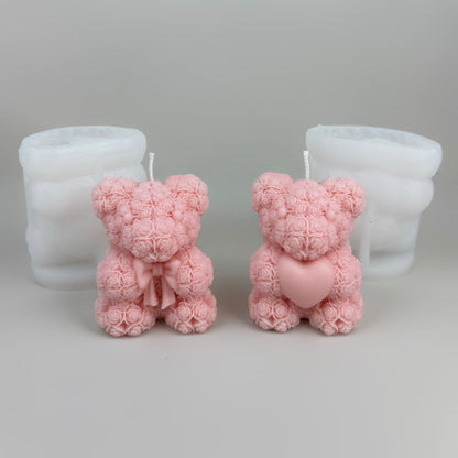 3D Silicone Mold for candles - Bear | Llama | Cat