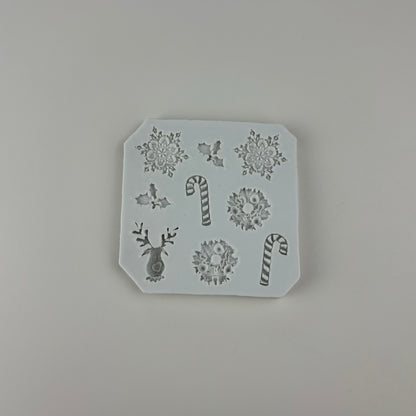 Christmas / Halloween Fondant Silicone Molds