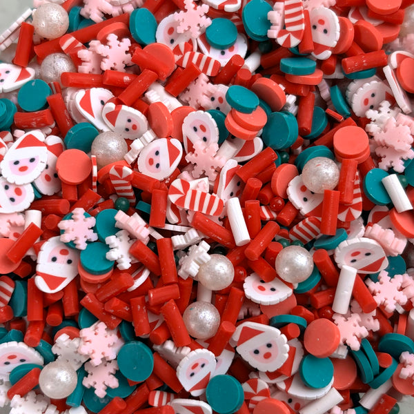 Christmas-themed Sprinkles for slime and other crafts