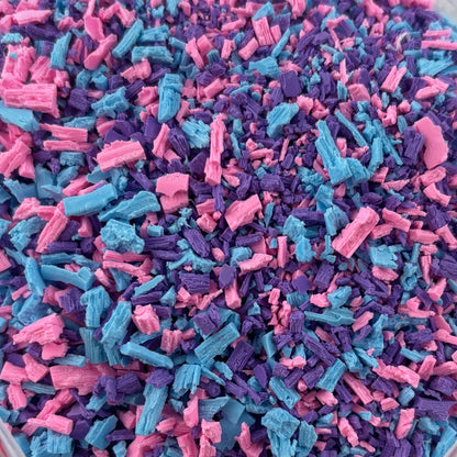 NOT EDIBLE! PLASTIC Candy Crumbs Sprinkles for crafts - NOT EDIBLE