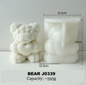 3D Silicone Mold for candles - Bear | Llama | Cat