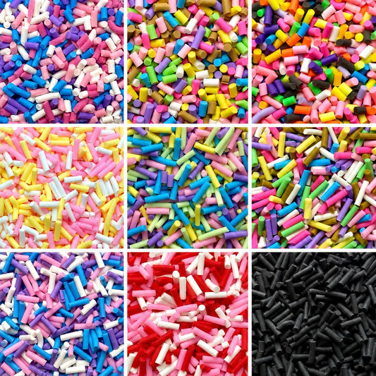 NOT EDIBLE! Polymer Sprinkles for slime and crafts - 10g / 50g