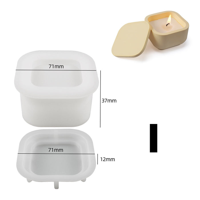 Silicone Jar Molds for concrete cement and resin crafts