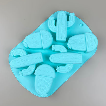 Nature Floral Cactus Honeycomb Snowflake Cloud Silicone Molds - Assorted Silicone Mold for DIY Candle and Soap Making