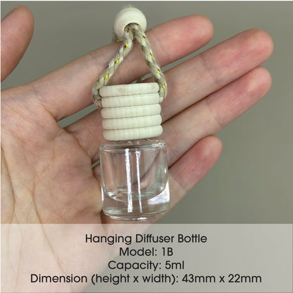 Car Hanging / Clip Diffuser Empty Bottle