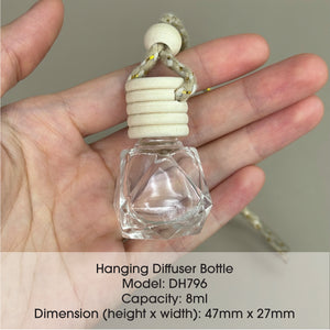 Car Hanging / Clip Diffuser Empty Bottle