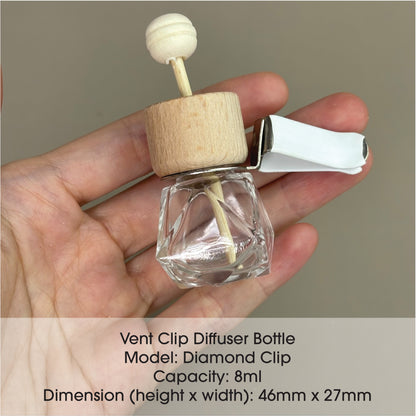 Car Hanging / Clip Diffuser Empty Bottle