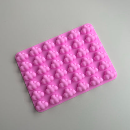 Nature Floral Cactus Honeycomb Snowflake Cloud Silicone Molds - Assorted Silicone Mold for DIY Candle and Soap Making