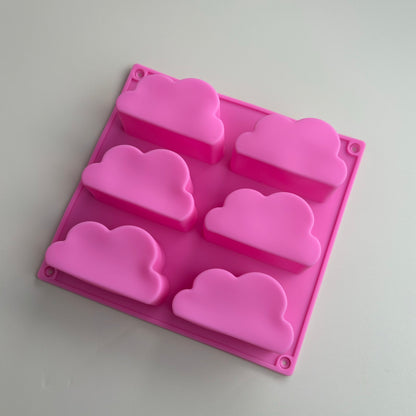 Nature Floral Cactus Honeycomb Snowflake Cloud Silicone Molds - Assorted Silicone Mold for DIY Candle and Soap Making
