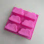 Nature Floral Cactus Honeycomb Snowflake Cloud Silicone Molds - Assorted Silicone Mold for DIY Candle and Soap Making