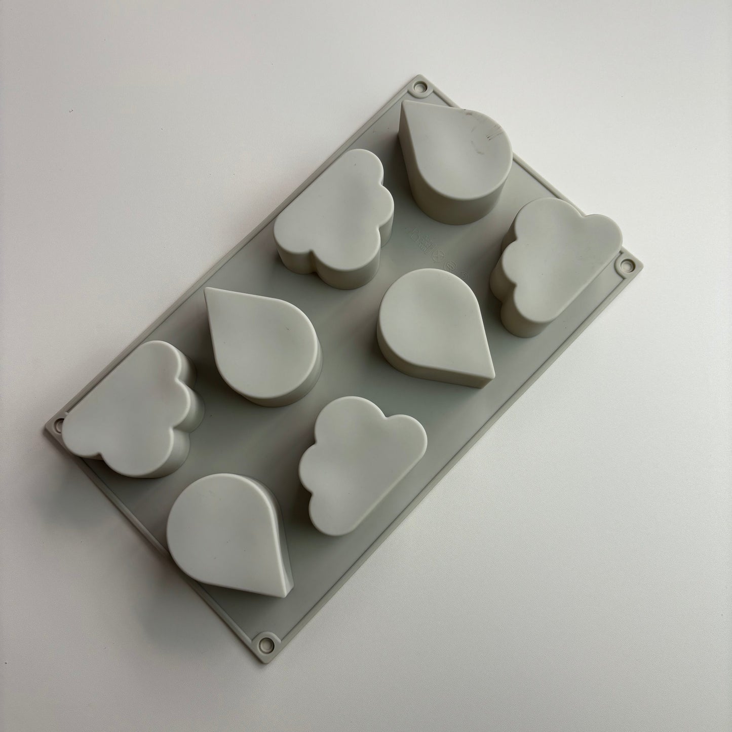 Nature Floral Cactus Honeycomb Snowflake Cloud Silicone Molds - Assorted Silicone Mold for DIY Candle and Soap Making