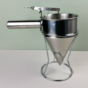 1.2L Piston Funnel Stainless Steel