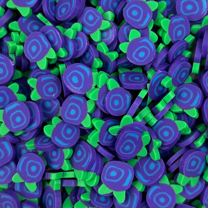 Plastic Polymer Fimo Fruit Slices for crafts (10mm)