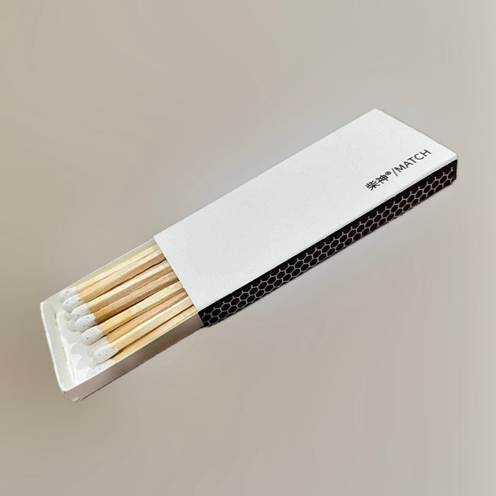 Long Matchsticks for Decorative / Scented Candles Plain white — Raw Essentials