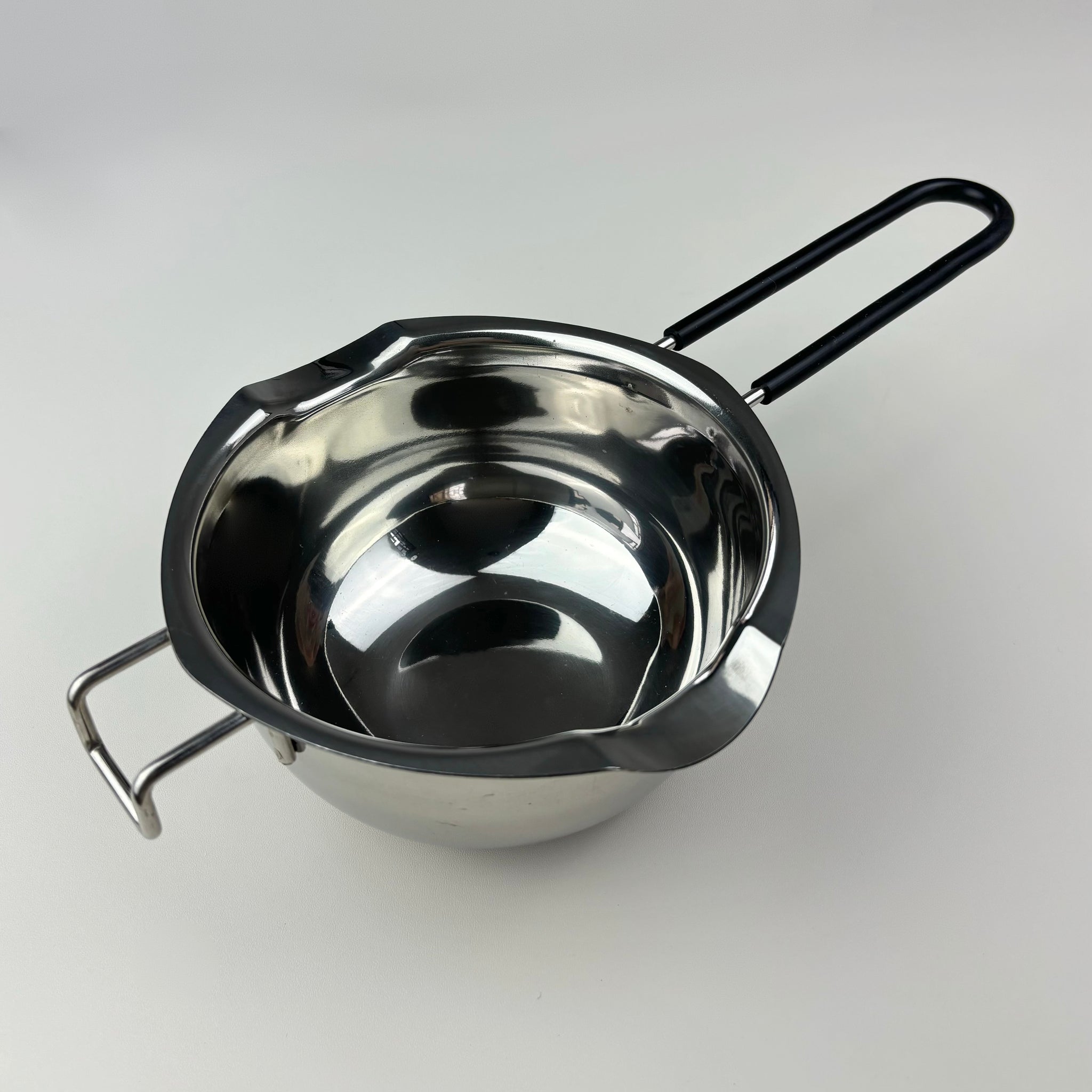 Stainless Steel Double Boiler Pot with silicone handle