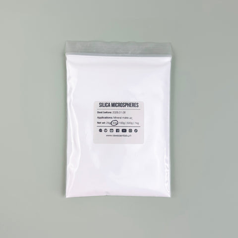 Silica Microspheres for mineral make up - 25g / 100g