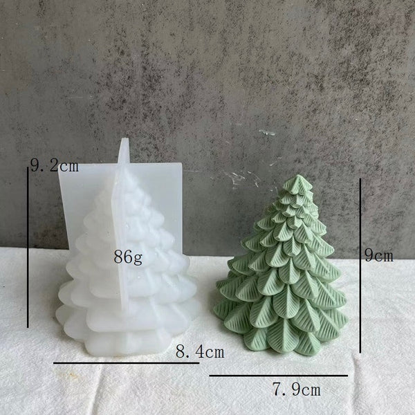 3D Christmas Tree Silicone Mold