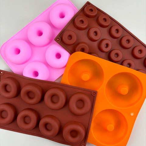 Donut Silicone Mold 4 | 6 | 8 | 18-cavity