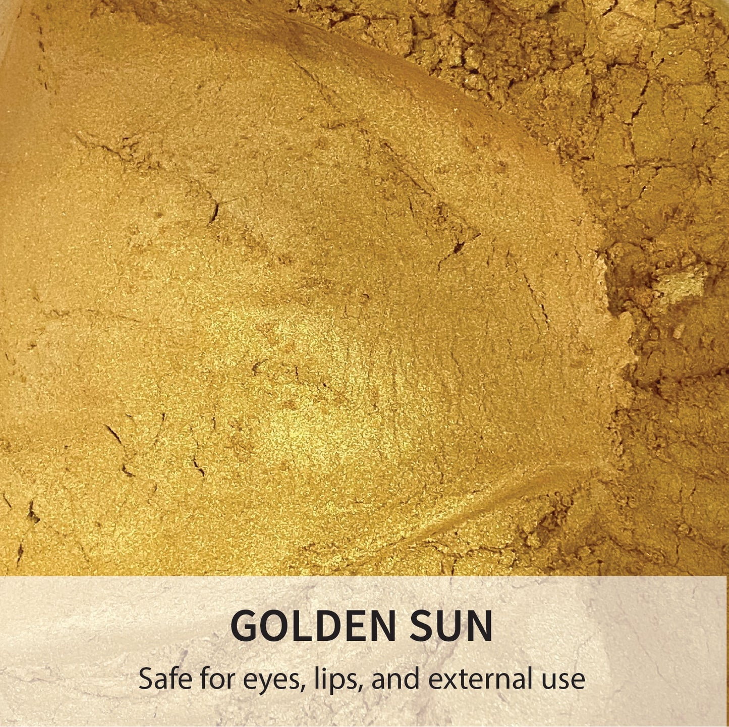 Yellow/Gold/Orange Mica Powder for Soap, Cosmetics, Resin, Slime - 5g / 25g