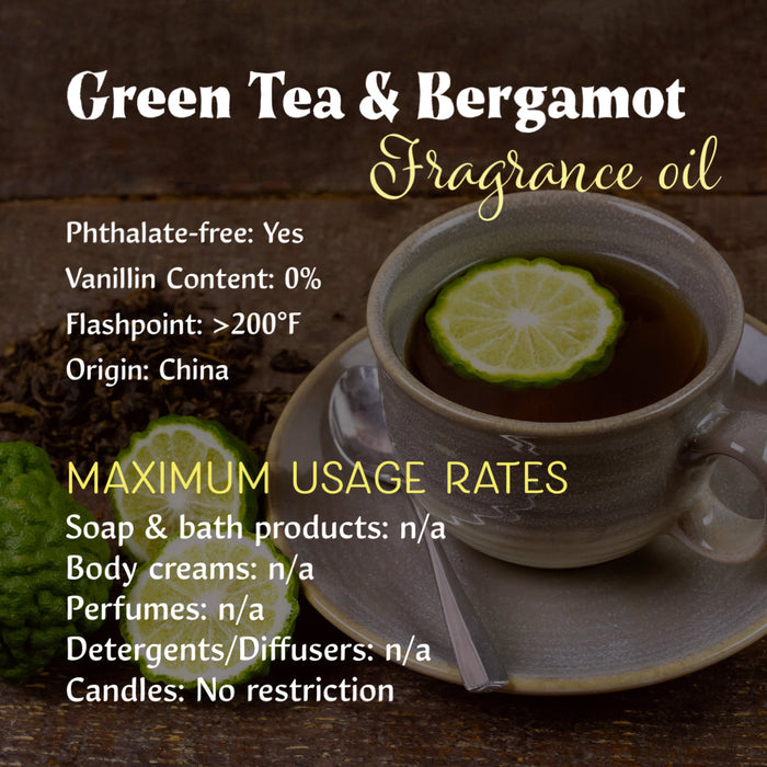 Tea Fragrance Oils for Soap and/or Candles (20g-50g)