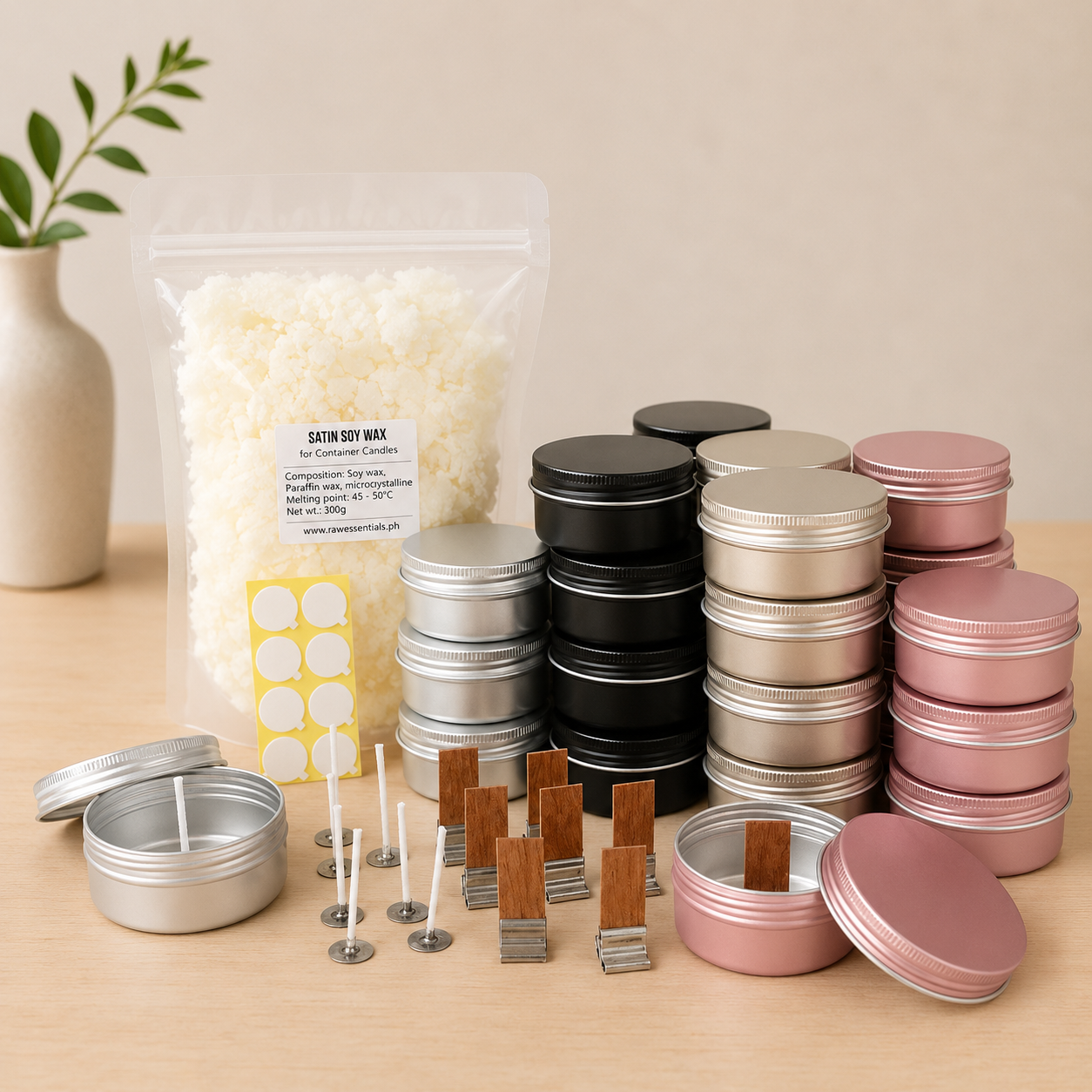 Create your own candles - Candle-making Kit - DIY Gift idea | Giveaways | Small Business | Hobby