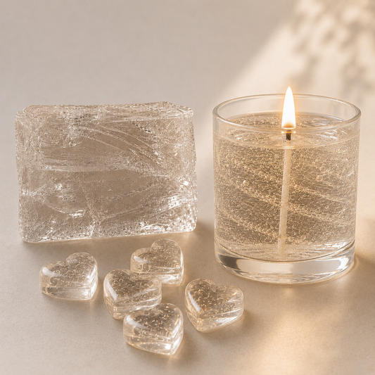 Soft / Hard Gel Unscented Wax For DIY Home Fragrance Products