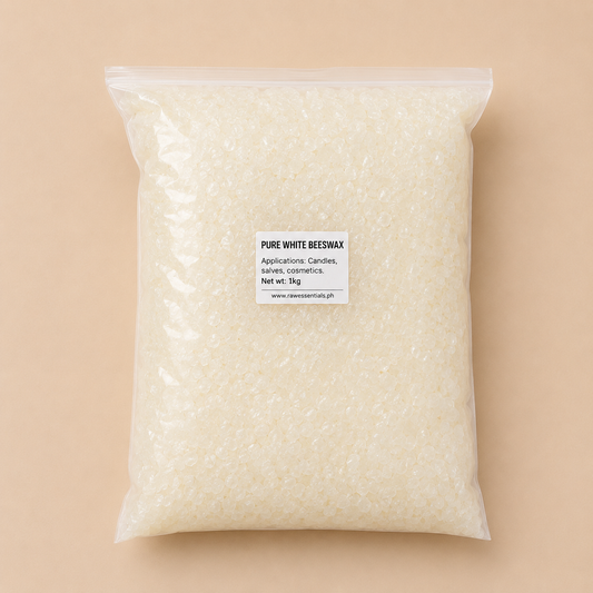 Pure White Beeswax Pellets/Block