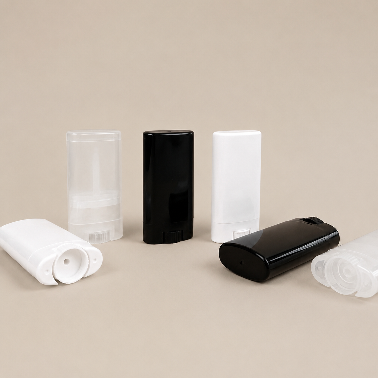 Empty Mini Deodorant Tube Container
