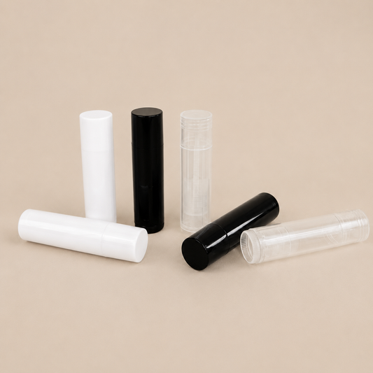 Empty Lip Balm Tube Container