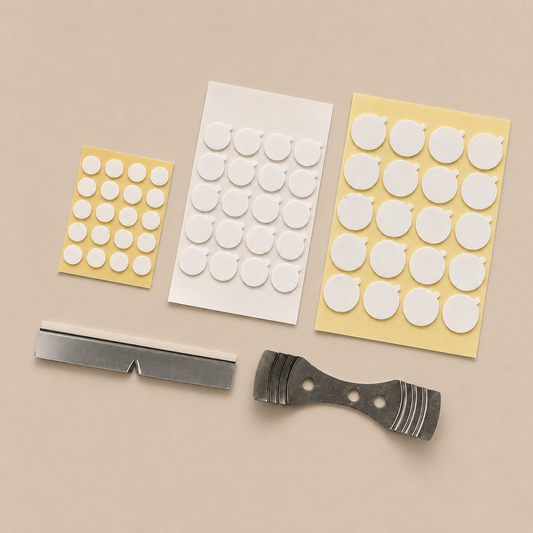 Candle Wick Lift Tab Stickers | Wick Holder | Wick Bar | Wick Centering Tool
