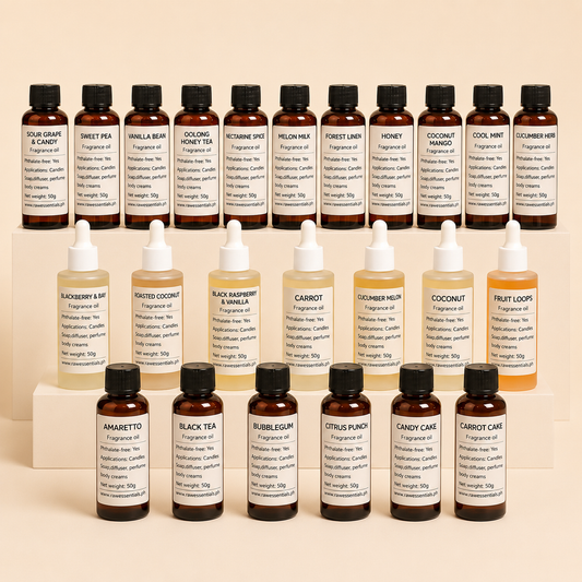 Skin-Safe Fragrance Oils for Candle Making, Perfumes, Soaps & DIY Crafts