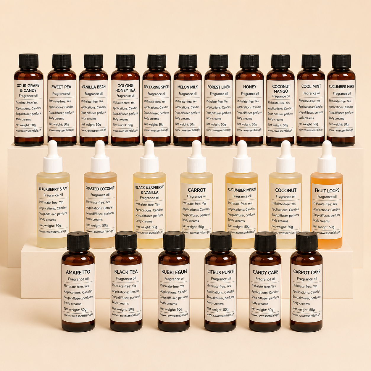 Skin-Safe Fragrance Oils for Candle Making, Perfumes, Soaps & DIY Crafts