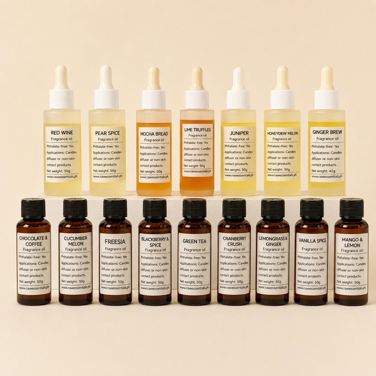 Fragrance Oils for Candles, Wax Melts & Other Non-Skin Products