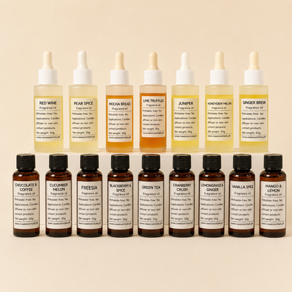 Home Fragrance Oils for Candles, Wax Melts & Other Non-Skin Products
